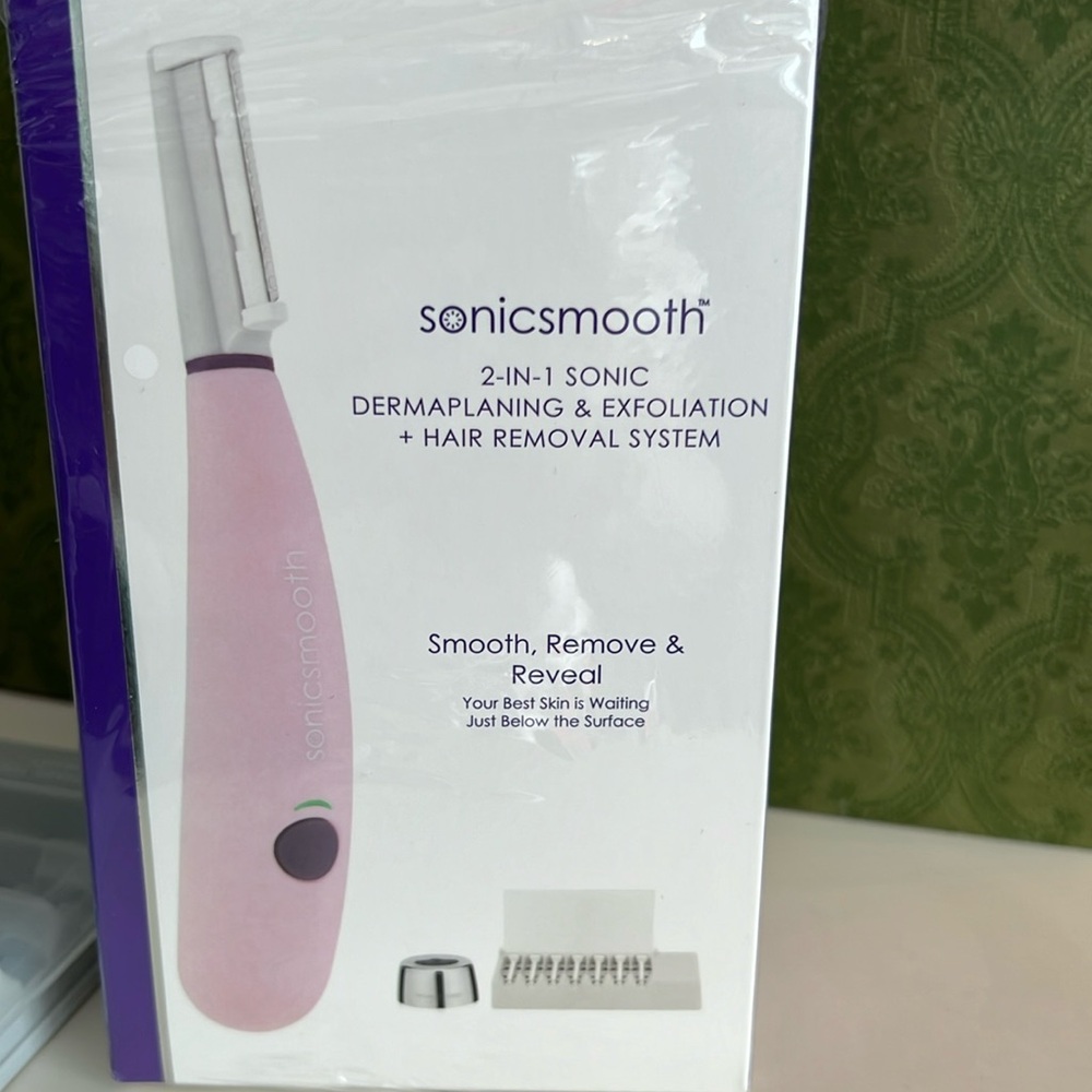 Sonicsmooth Pink Dermaplaning & Exfoliation System